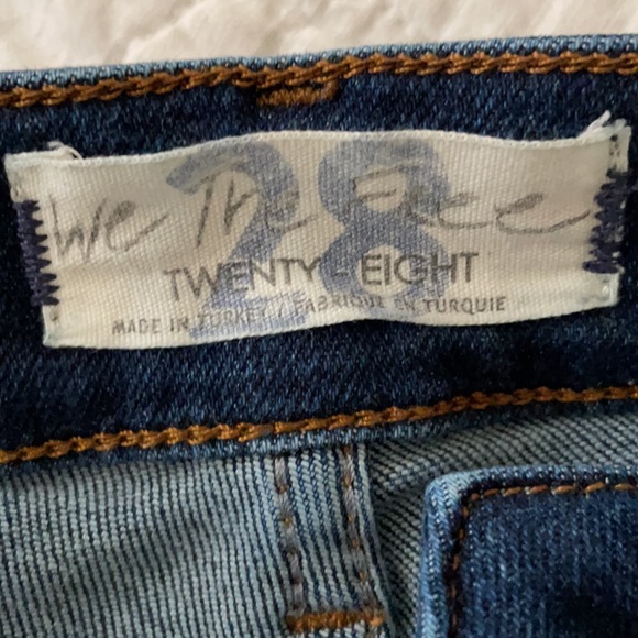 Free People Dark Wash Jeggings - Picture 5 of 8